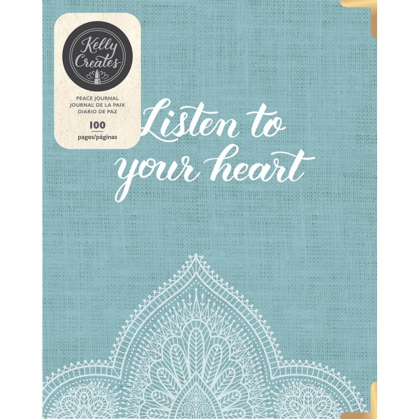 Kelly Creates Peace Journal - Mint