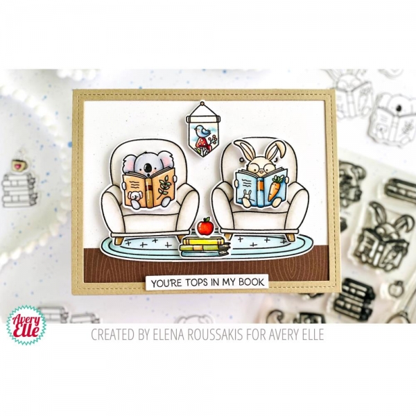 Avery Elle Clearstamps - Feels Like Home Addition