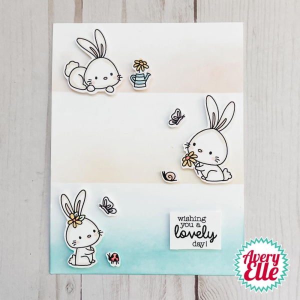 Avery Elle Clearstamps - Bunnies