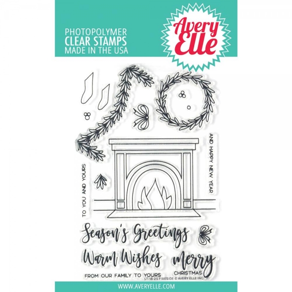Avery Elle Clearstamps - Fireside