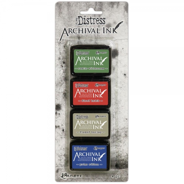 Distress Archival Mini Ink Pad Kit - Kit 6