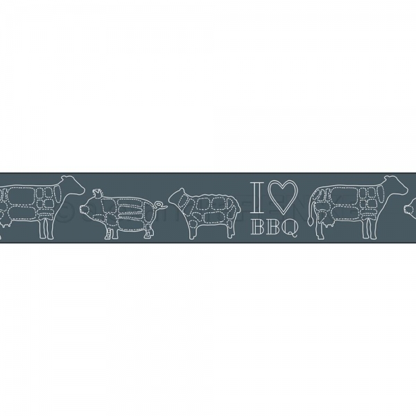 Alexandra Renke Washi Tape - I Love BBQ