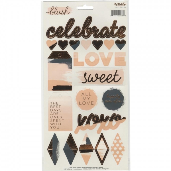 %My Mind`y Eye - Stickers - Blush 23 Stk.%