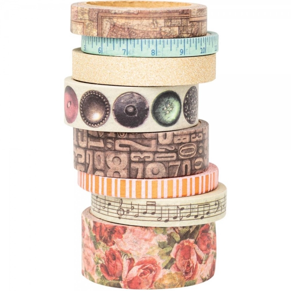 Bo Bunny Washi Tape - Family Heirlooms