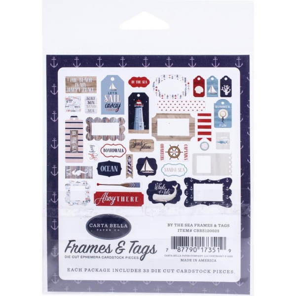 Carta Bella Frames & Tags - By The Sea