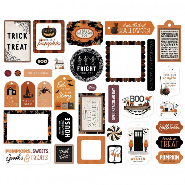 Carta Bella Frames & Tags - Halloween