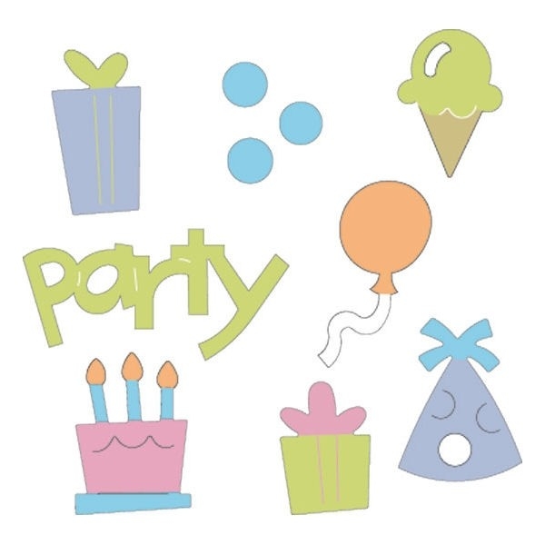 Cuttlebug Die - Party