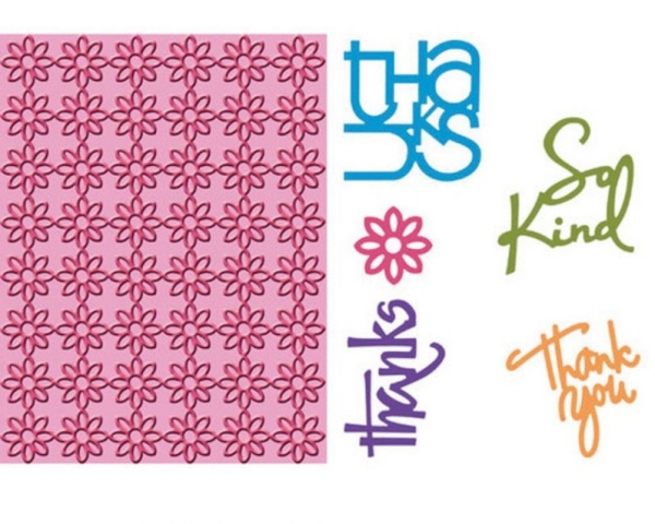 Prägefolder + Die Set With Gratitude