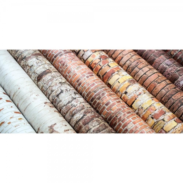 The essential Craft Papers Paper Pad - Brick Textures - 6 x 6