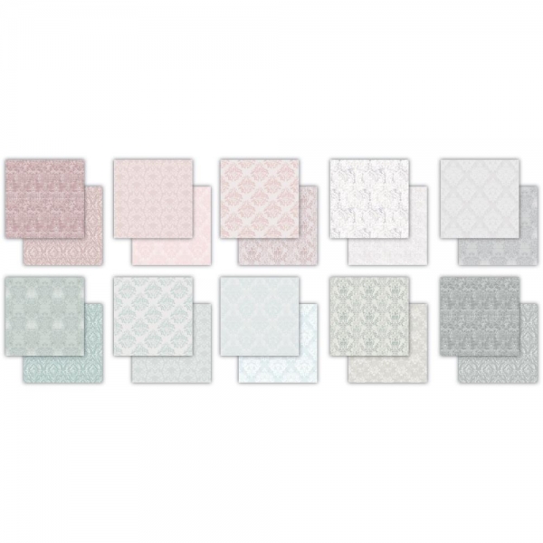 The essential Craft Papers Paper Pad - Baroque - 12 x 12