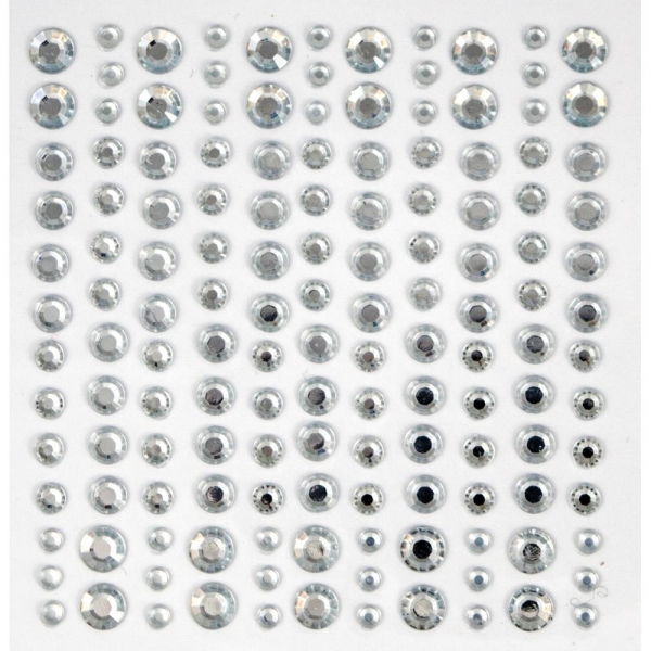 Craft Consortium Essential Adhesive Rhinestone Gems - Clear