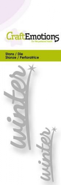 Craft Emotions Stanze - Text Winter 