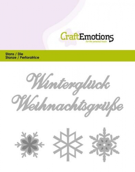 Craft Emotions Stanze - Winterglück