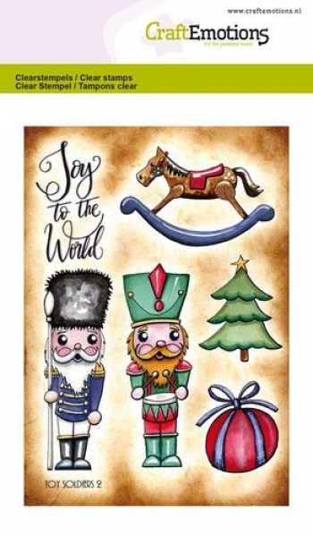 Craft Emotions Clear Stamps - Toy Soldiers 2