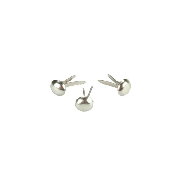 100 Minibrads 3 mm - Silber