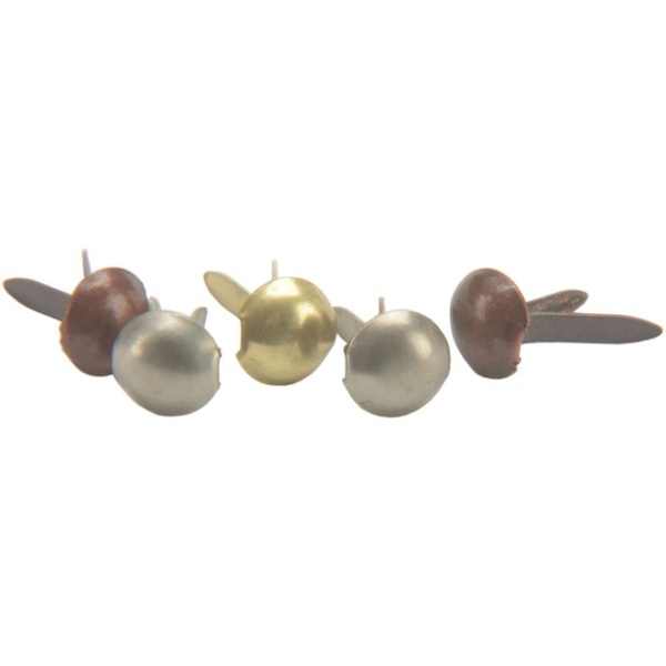 100 Minibrads 3 mm - Antique