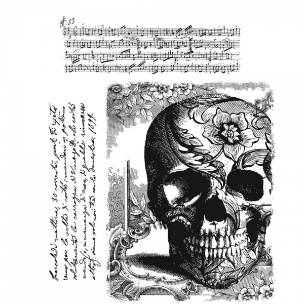 Tim Holtz Stempelset - Gothic Tapestry