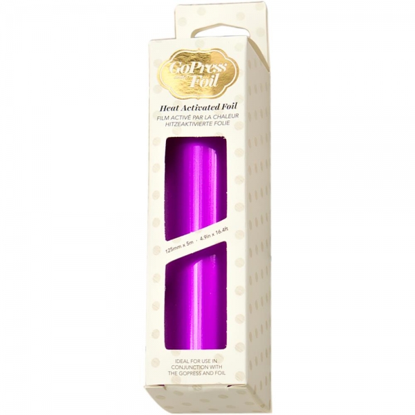 Go Press Heat Activated Foil - Mirror Pink/Purple