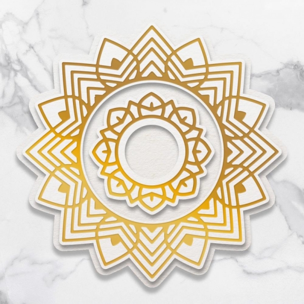 Couture Creations Cut, Foil & Emboss Nesting Dies - Oval Frame