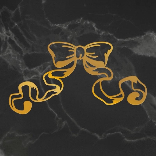 Couture Creations - Hotfoil Stamp - Waving Ribbon