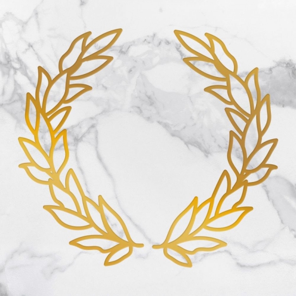 Couture Creations - Hotfoil Stamp - Wreathed