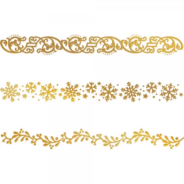 Couture Creations - Hotfoil Stamp Die - Christmas Borders