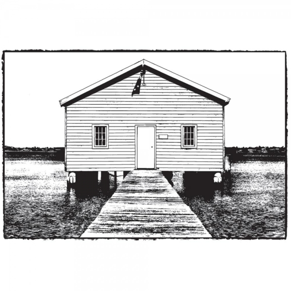 Darkroom Door Cling Photo Stamp - Boat Shed