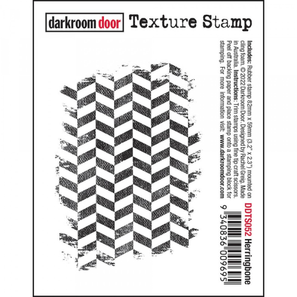 Darkroom Door Stamp - Herringbone
