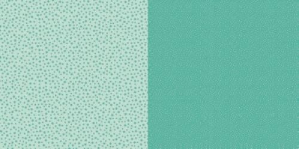 Dini Design Scrapbook Papier - Blumen & Punkte - Mintgrün