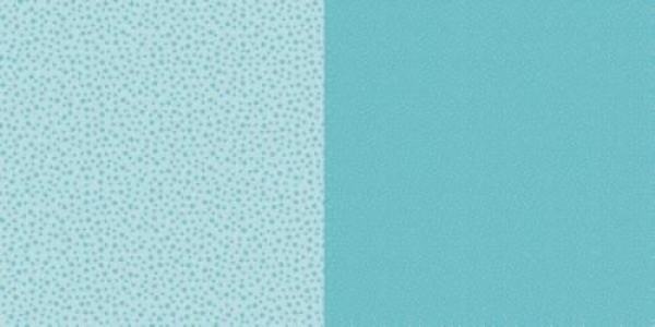 Dini Design Scrapbook Papier - Blumen & Punkte - Lagunenblau