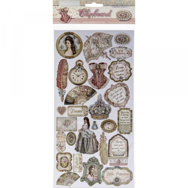 Stamperia Chipboard - Princess