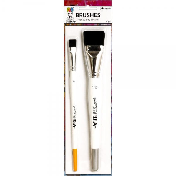 Dina Wakley Media Brushes - Pinsel Set 2 Stk.