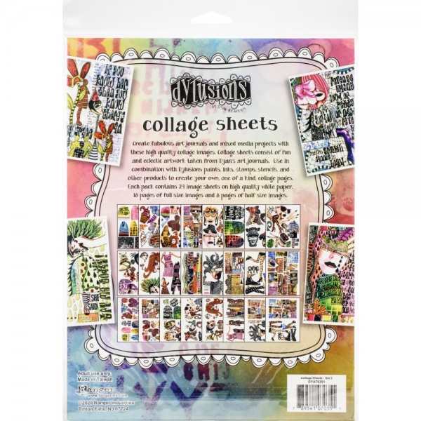 Dylusions Collage Sheets - Set 2