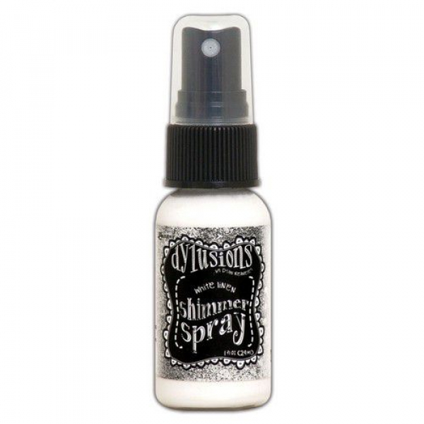 Dylusions Shimmer Spray - White Linen