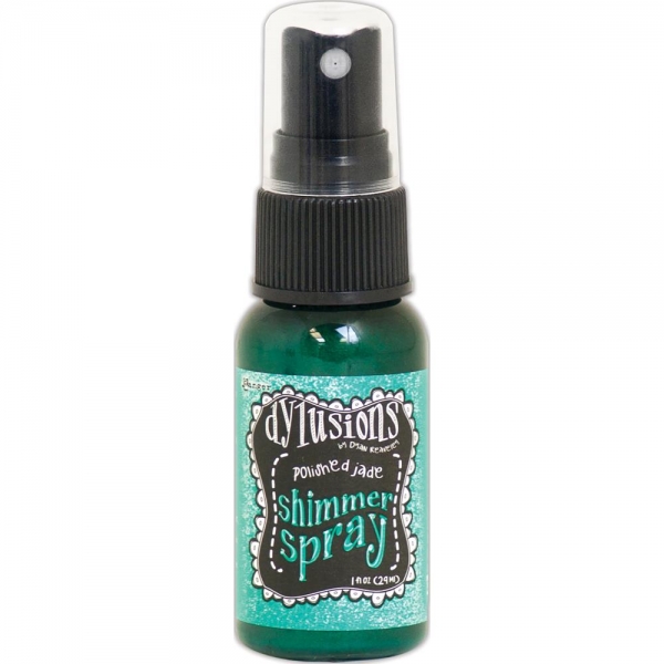 Dylusions Shimmer Spray - Polished Jade
