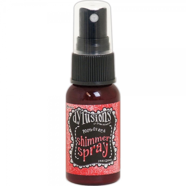 Dylusions Shimmer Spray - Postbox Red