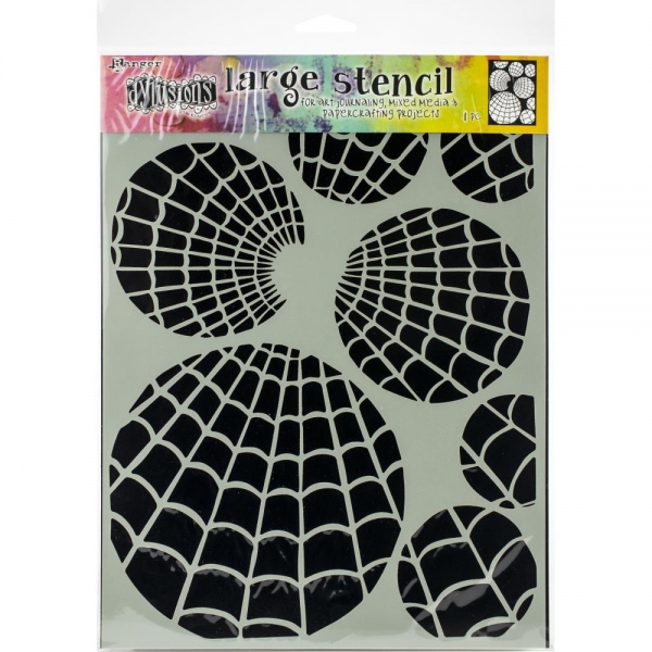 Dylusions large stencil - Oti`s Orbs, Large