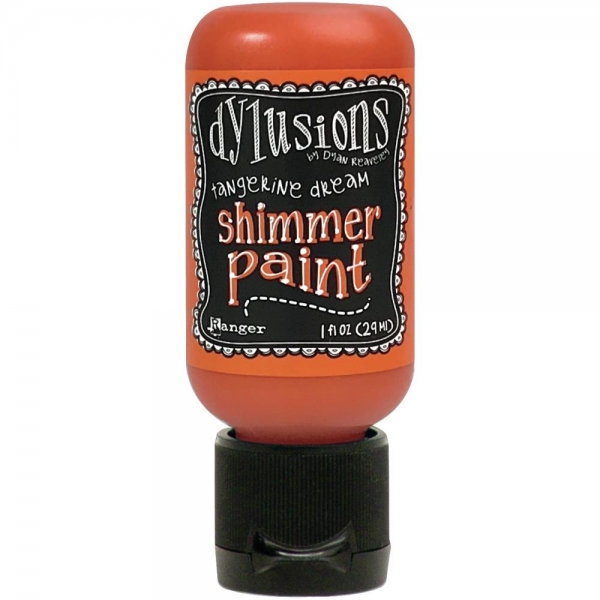 Dylusions Shimmer Paint - Tangerine Dream