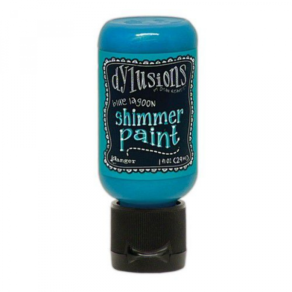 Dylusions Shimmer Paint - Blue Lagoon