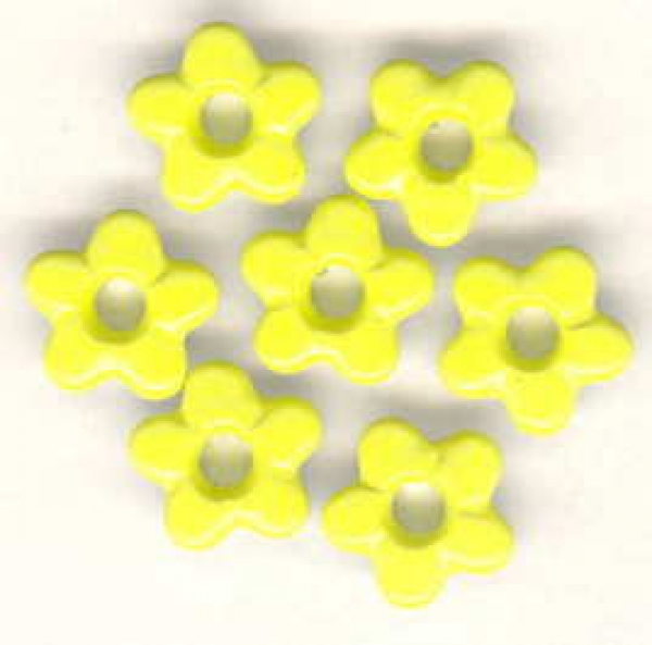 10 Motiveyelets "Daisy" - Lemon Drop 3/16"