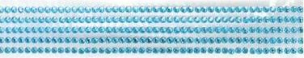 Eyelet Outlet selbstklebende Strassteinstreifen - Blau 