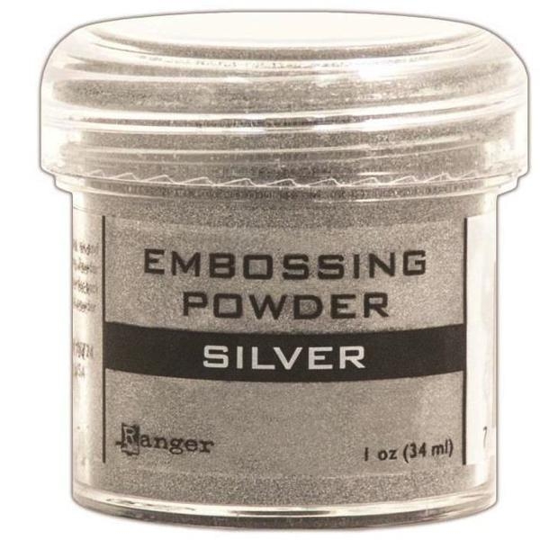 Ranger Embossing Pulver Super Fine Detail - Silver