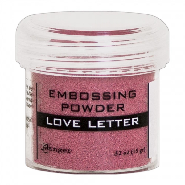 Ranger Embossing Pulver - Love Letter