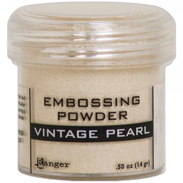 Ranger Embossing Pulver - Vintage Pearl