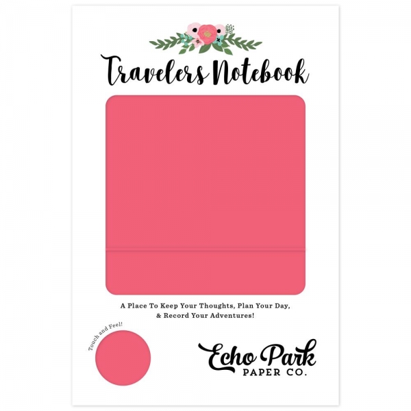 Echo Park Travelers Notebook - Standard - Coral