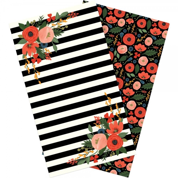 Echo Park Traveler`s Notebook Daily Calendar Insert - Standard - Full Bloom