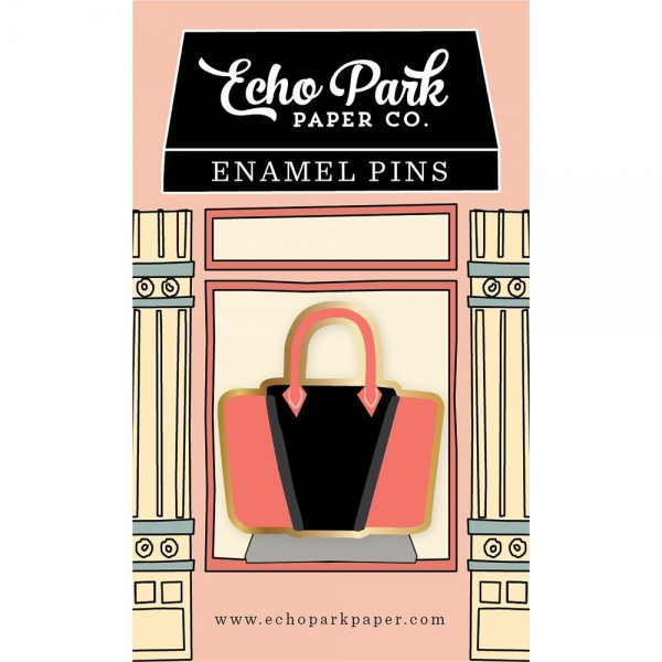 Echo Park Enamel Pinn - Handbag 