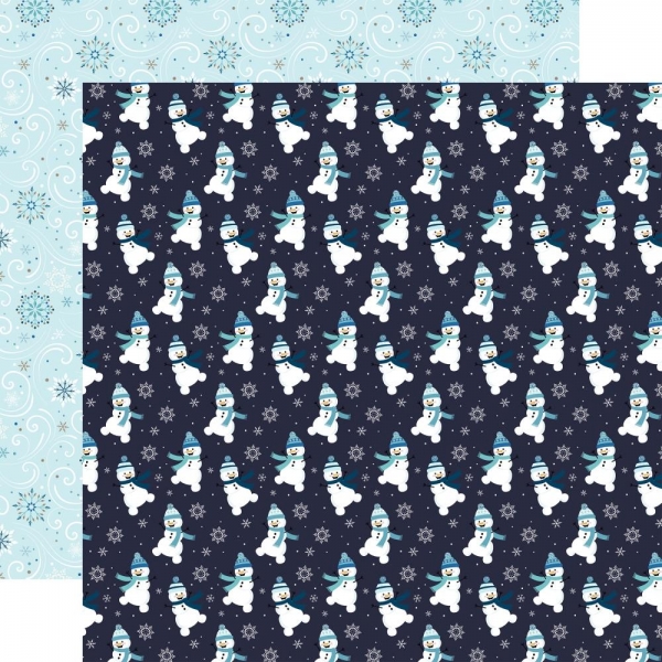 Echo Park Winter Magic - Snowmen 12" x 12" 