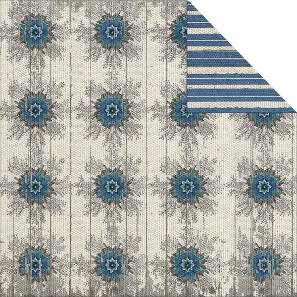 FabScraps 12"x12" - Big Bell Seahorse 