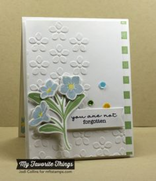 MFT Die-Namics Stanz & Stempel Set - Forget Me Not